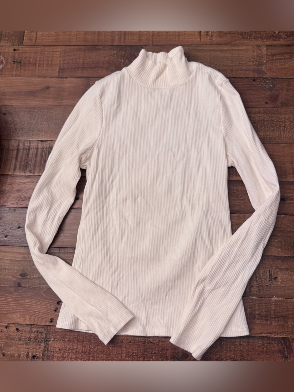 ANTHRO | MAEVE Ribbed Mock Neck Top